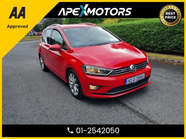 Volkswagen Golf MPV, Diesel, 2015, Red