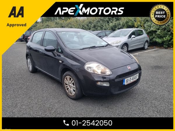 Fiat Punto Hatchback, Petrol, 2016, Black