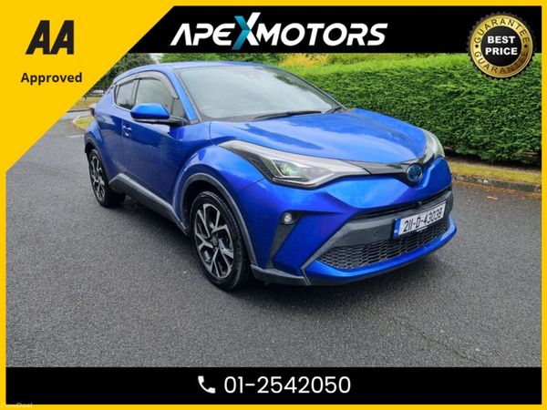 Toyota C-HR Hatchback, Petrol Hybrid, 2021, Blue