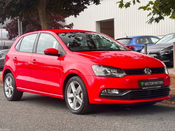 Volkswagen Polo Hatchback, Petrol, 2016, Red