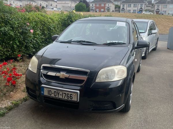 Chevrolet Aveo Saloon, Petrol, 2010, Black