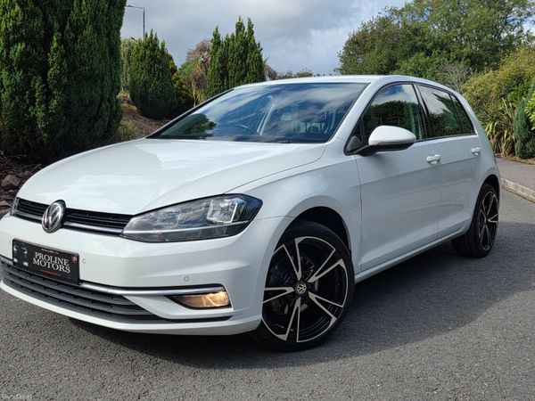 Volkswagen Golf Hatchback, Diesel, 2019, White