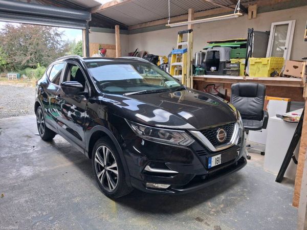 Nissan Qashqai Hatchback, Diesel, 2018, Black