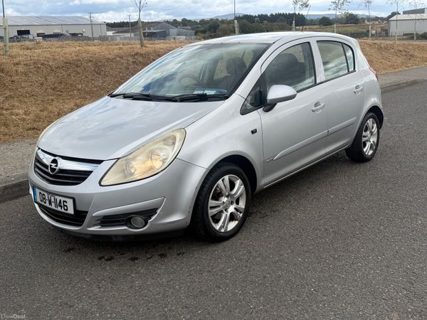 Opel Corsa Hatchback, Petrol, 2008, Silver