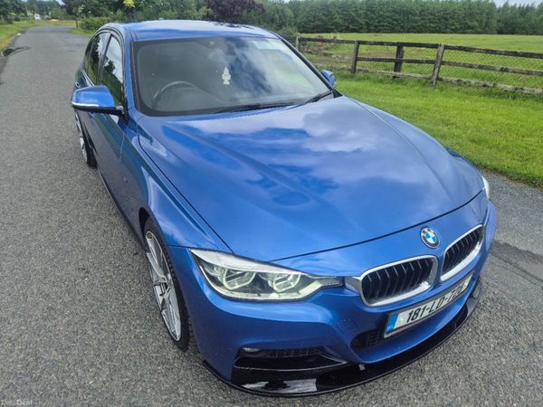 BMW 3-Series Saloon, Diesel, 2018, Blue