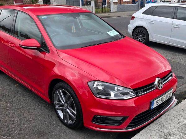 Volkswagen Golf Estate, Petrol, 2016, Red