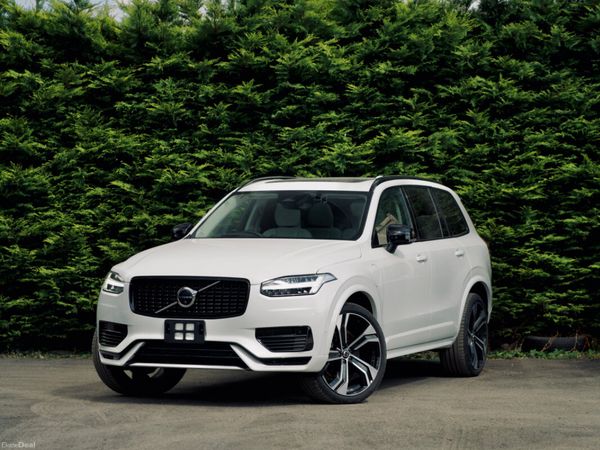 Volvo XC90 SUV, Petrol Plug-in Hybrid, 2022, White