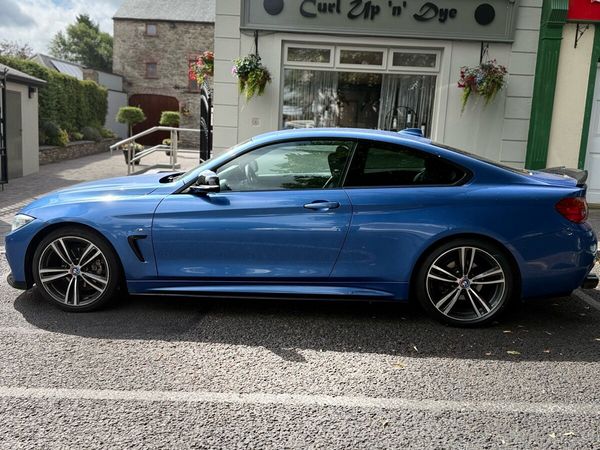 BMW 4-Series Coupe, Diesel, 2014, Blue