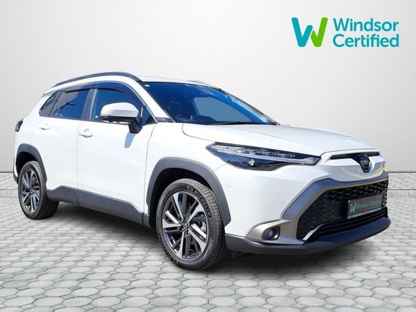 Toyota Corolla Cross SUV, Petrol Hybrid, 2024, White