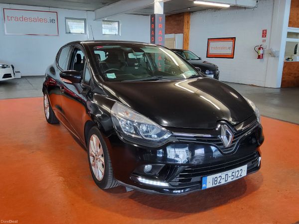 Renault Clio Hatchback, Petrol, 2018, Black