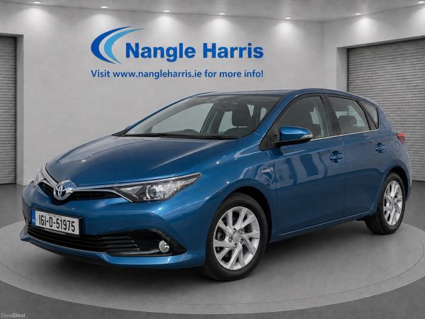 Toyota Auris Hatchback, Petrol Hybrid, 2016, Blue