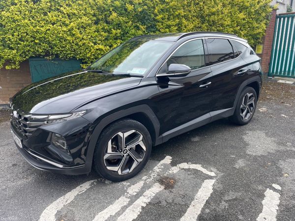 Hyundai Tucson SUV, Petrol Hybrid, 2021, Black