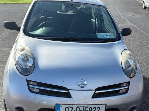 Nissan Micra Hatchback, Petrol, 2007, Silver