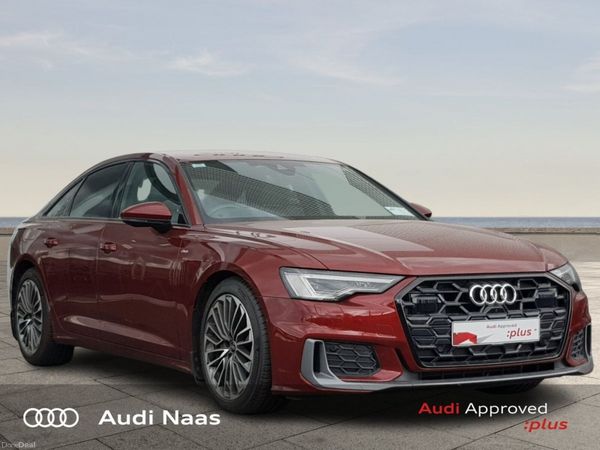 Audi A6 Saloon, Diesel, 2024, Red
