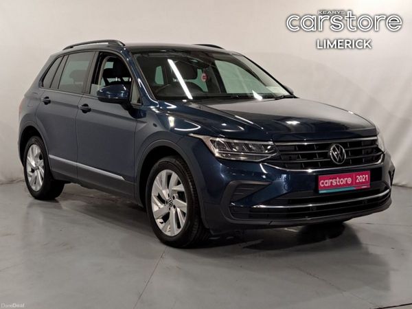 Volkswagen Tiguan SUV, Diesel, 2021, Blue