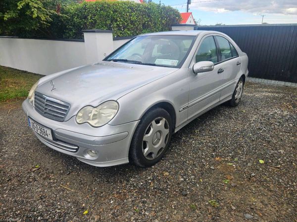 Mercedes-Benz C-Class Saloon, Petrol, 2005, Silver