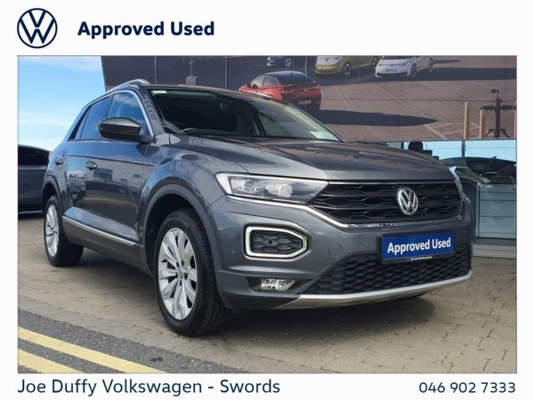 Volkswagen T-Roc SUV, Petrol, 2019, Grey