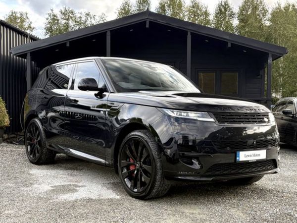 Land Rover Range Rover Sport SUV, Petrol Plug-in Hybrid, 2023, Black