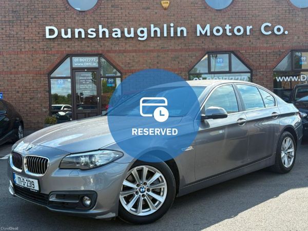 BMW 5-Series Saloon, Diesel, 2017, Grey
