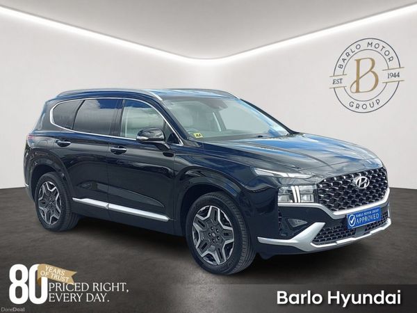Hyundai Santa Fe SUV, Petrol Plug-in Hybrid, 2022, Black