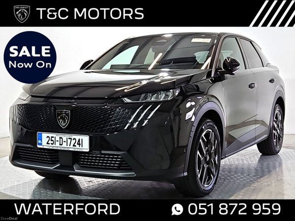 Peugeot 3008 MPV, Petrol, 2025, Black
