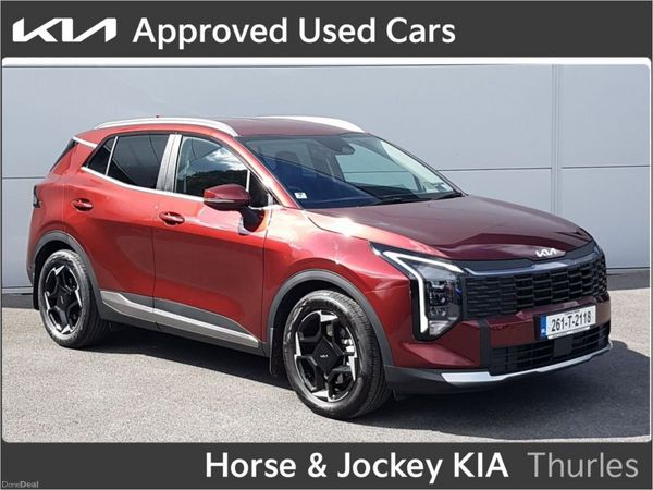 Kia Sportage SUV, Diesel Hybrid, 2026, Red