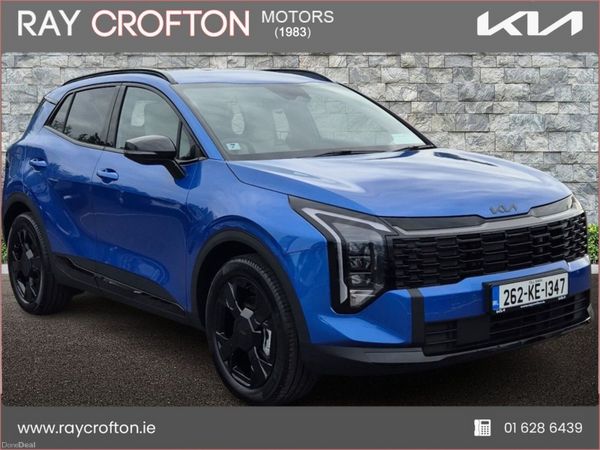 Kia Sportage SUV, Petrol Plug-in Hybrid, 2026, Blue