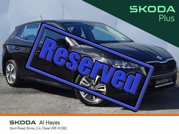 Skoda Fabia Hatchback, Petrol, 2023, Black