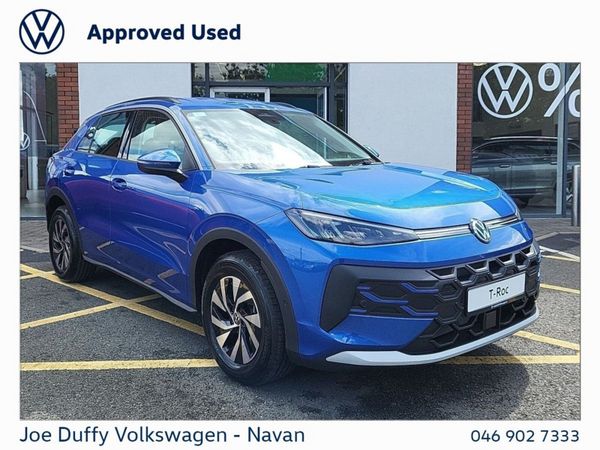 Volkswagen T-Roc SUV, Petrol, 2026, Blue