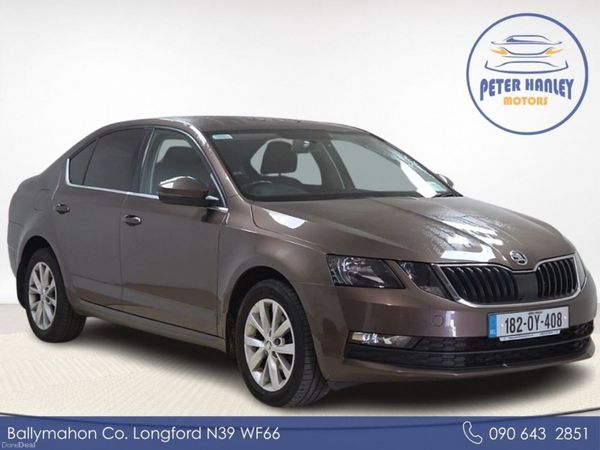 Skoda Octavia Saloon, Diesel, 2018, Brown