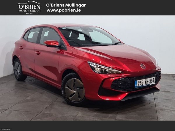 MG MG3 Hatchback, Petrol Hybrid, 2026, Red