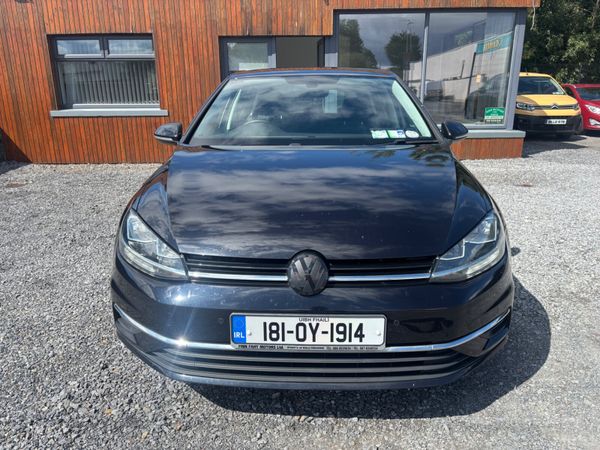 Volkswagen Golf Hatchback, Petrol, 2018, Black