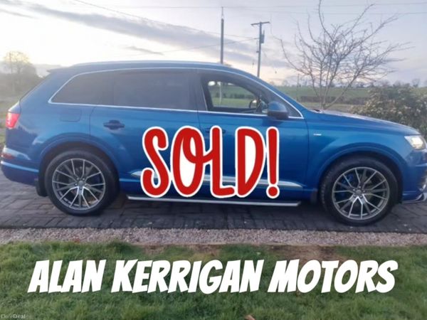 Audi Q7 SUV, Diesel, 2017, Blue
