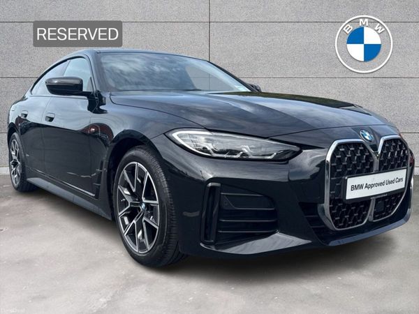 BMW 4-Series Hatchback, Diesel, 2023, Black
