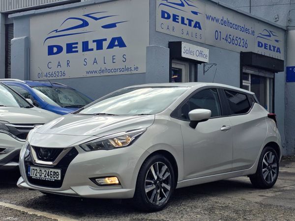 Nissan Micra Hatchback, Petrol, 2017, Silver