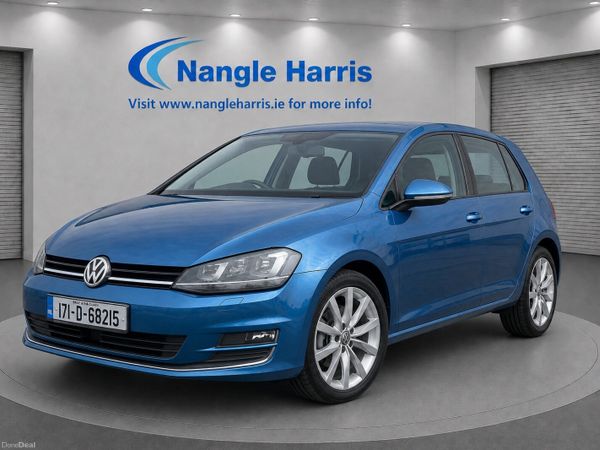 Volkswagen Golf Hatchback, Petrol, 2017, Blue