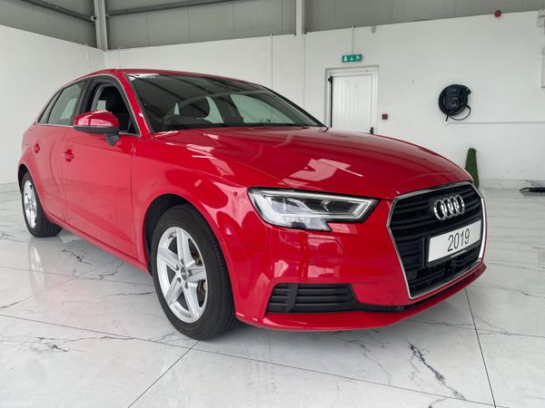 Audi A3 Hatchback, Petrol, 2019, Red