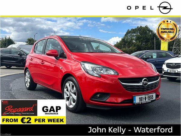 Opel Corsa Hatchback, Petrol, 2016, Red