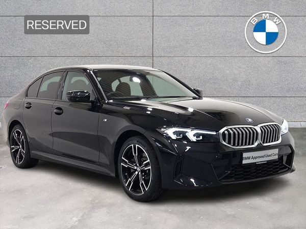 BMW 3-Series Saloon, Petrol Plug-in Hybrid, 2026, Black