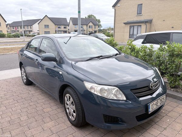 Toyota Corolla Saloon, Petrol, 2007, Blue