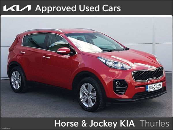Kia Sportage SUV, Diesel, 2018, Red