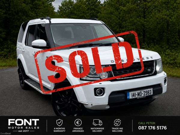 Land Rover Discovery SUV, Diesel, 2014, White