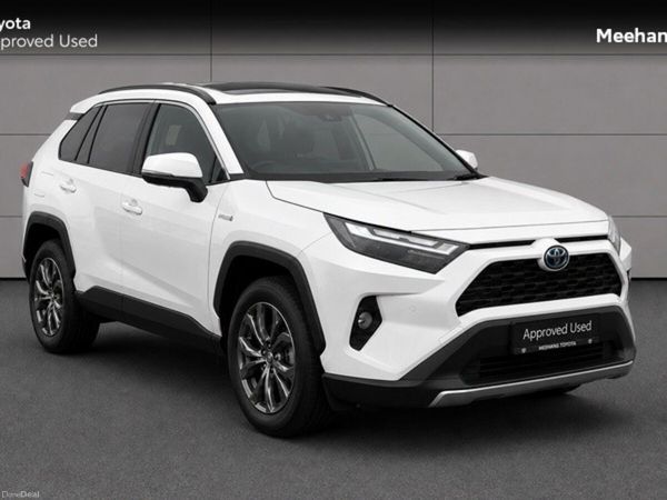 Toyota RAV4 SUV, Petrol Hybrid, 2024, White