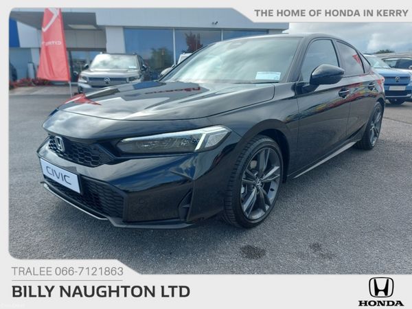 Honda Civic Hatchback, Petrol Hybrid, 2026, Black