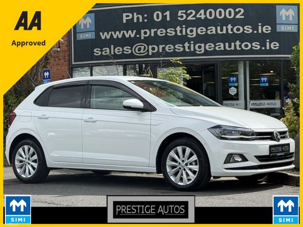 Volkswagen Polo Hatchback, Petrol, 2018, White