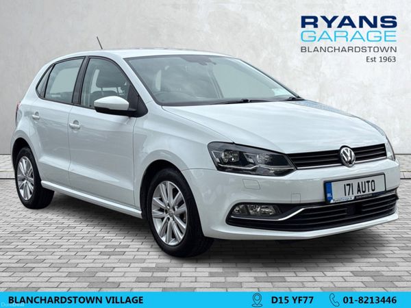 Volkswagen Polo Hatchback, Petrol, 2017, White