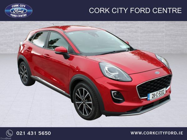 Ford Puma MPV, Petrol, 2021, Red
