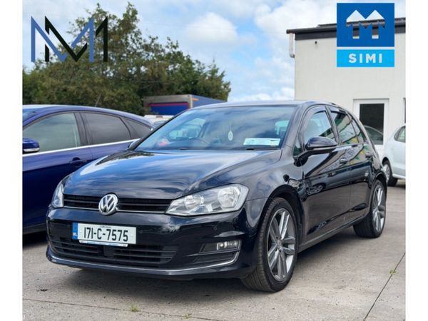 Volkswagen Golf Hatchback, Diesel, 2017, Black