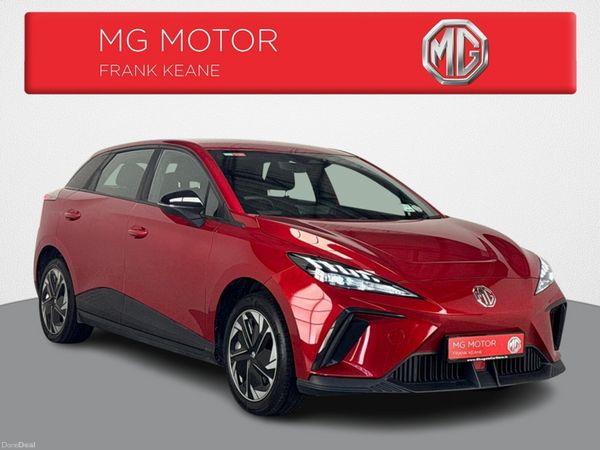 MG 4 Hatchback, Electric, 2023, Red