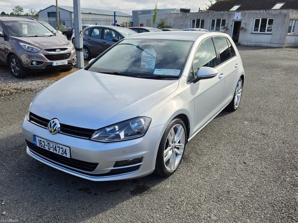 Volkswagen Golf Hatchback, Diesel, 2016, Silver